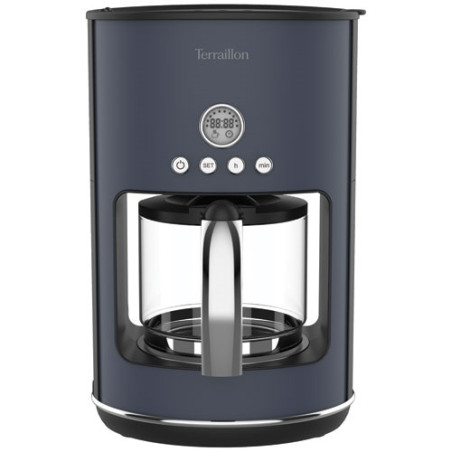 TERRAILLON - Cafetière filtre programmable 10-15 tasses - New Moon - 15439