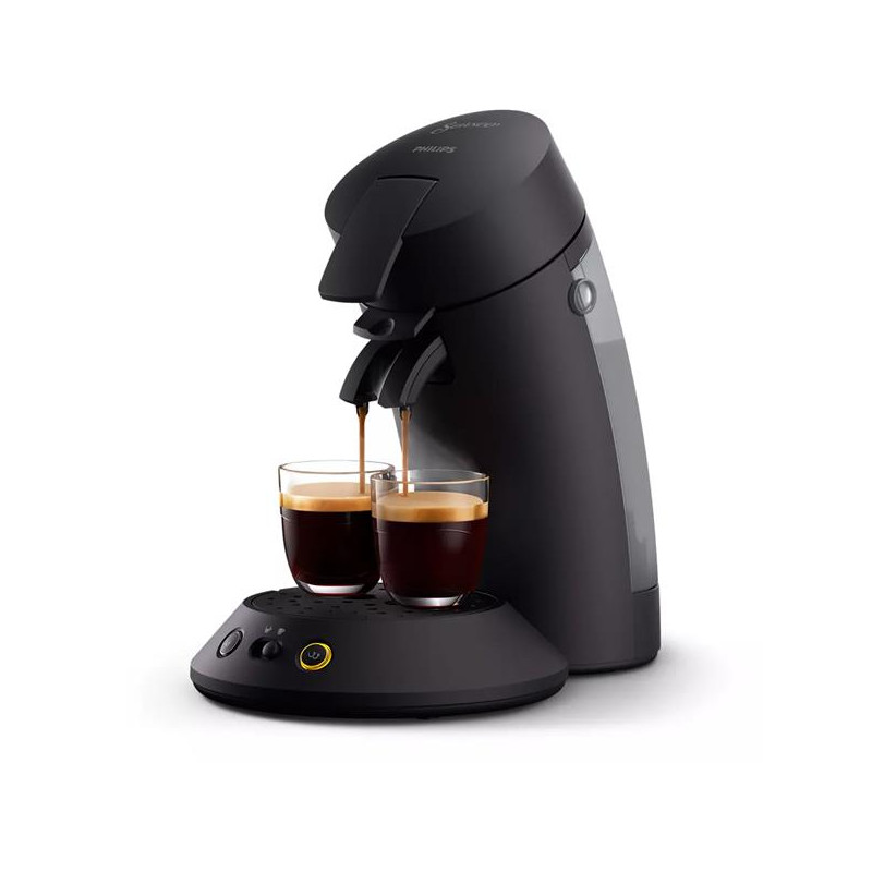 PHILIPS - Cafetière à dosettes Noire - Senseo Original Plus Eco - CSA210.25