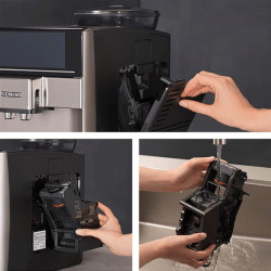 SIEMENS - Expresso broyeur Noir Inox- EQ.6 Plus - TE655203RW - SIEMENS
