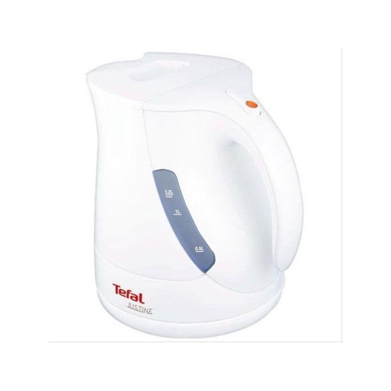 TEFAL - Bouilloire 1.2 L Blanc Brillant - Justine White Shiny - BF512011