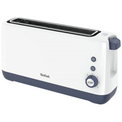 TEFAL - Grille-pain 1 fente Blanc - Minim Toaster - TL302110
