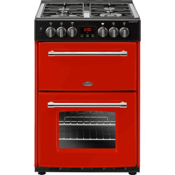PIANO DE CUISSON FARMHOUSE LARGEUR 60CM MIXTE ROUGE