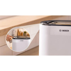 BOSCH - Toaster 2 fentes Blanc Mat - MyMoment - TAT2M121