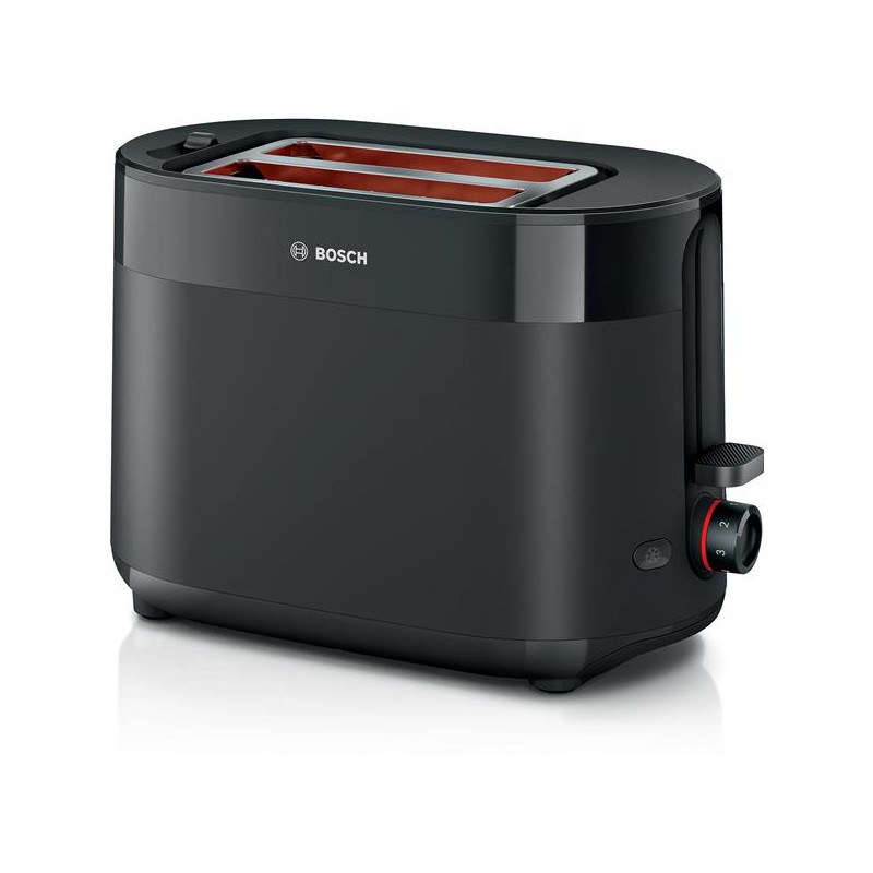 BOSCH - Toaster 2 fentes Noir Mat - MyMoment - TAT2M123