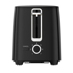 KITCHENCHEF - Grille-pain 2 fentes - Kitchen Studio - KSTOASTBLACK2T
