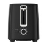 KITCHENCHEF - Grille-pain 2 fentes - Kitchen Studio - KSTOASTBLACK2T