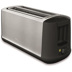 MOULINEX - Grille-pain 2 fentes Inox - Subito Select - LS342D10