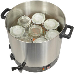 KITCHENCHEF - Stérilisateur électrique 31 L Inox - KCPST31IX