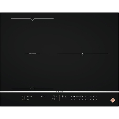 TABLE DE CUISSON INDUCTION 3 ZONES 7400W ZONE MODULABLE HORIZONE LARGEUR 65CM NOIR