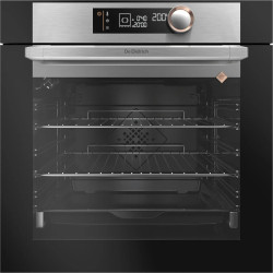 FOUR MULTIFONCTIONS PYROLYSE 73L CLASSE A INOX/NOIR