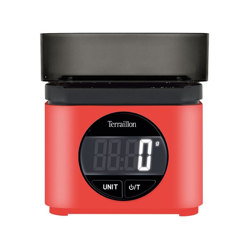 TERRAILLON - Balance de cuisine Rouge - BA22 Mythique