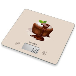 TERRAILLON - Balance de cuisine 3 kg - T1040 Dessert Fondant Chocolat