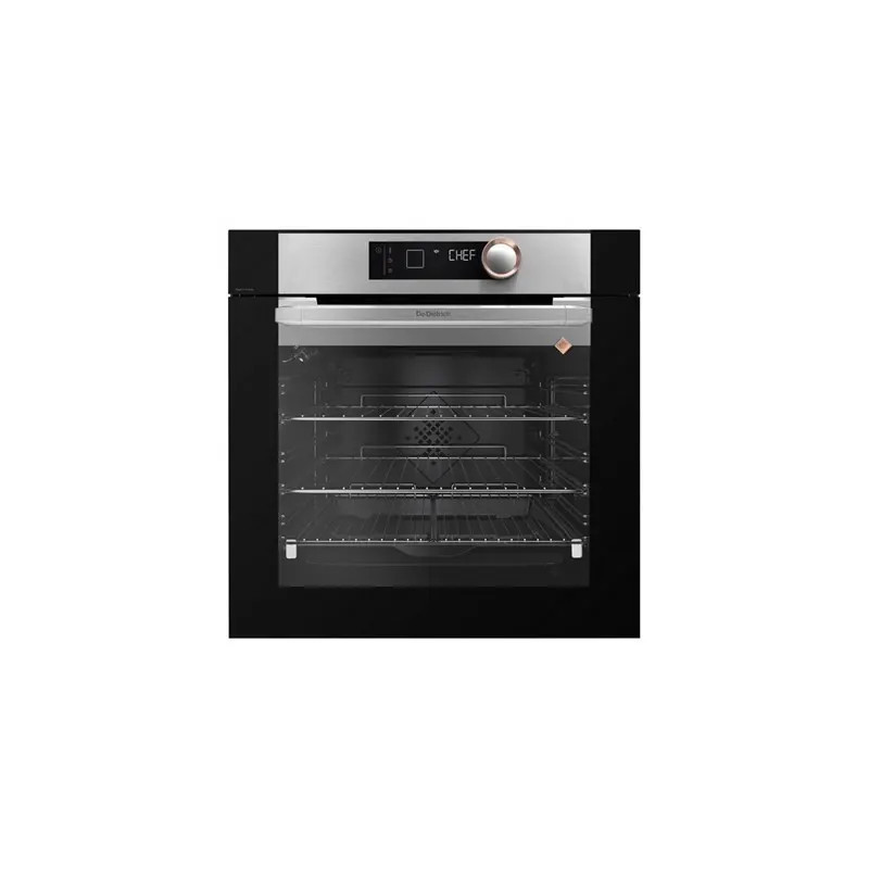 FOUR MULTIFONCTIONS PYROLYSE 73L CLASSE A+ NOIR/INOX