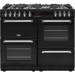 PIANO DE CUISSON KENSINGTON LARGEUR 100CM MIXTE NOIR