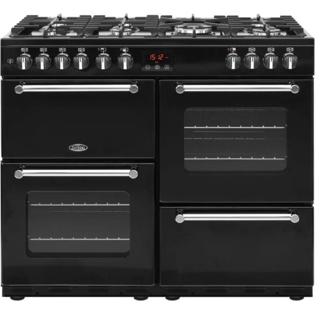 PIANO DE CUISSON KENSINGTON LARGEUR 100CM MIXTE NOIR