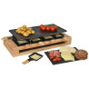 KITCHENCHEF - Appareil à raclette, Grill & Crêpes 8 personnes - KCWOOD8MAXI