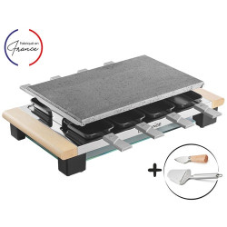 LAGRANGE - Appareil à raclette & Pierre 8 personnes - Élégance - 399012
