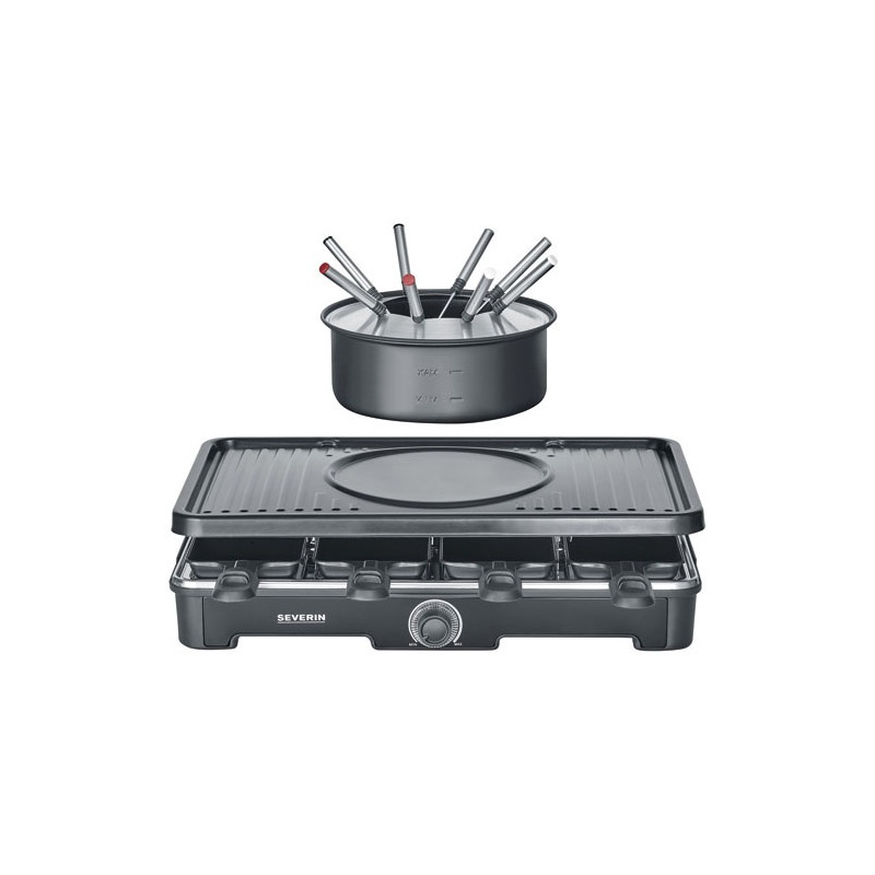 SEVERIN - Raclette et fondue  8 personnes - 2347