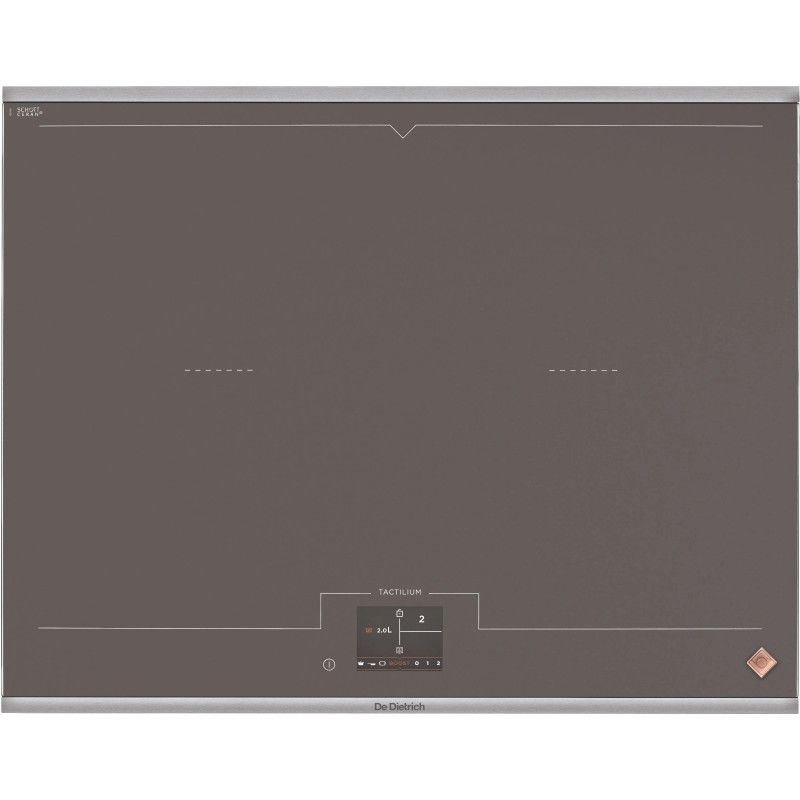 TABLE DE CUISSON INDUCTION HORIZONE CHEF 7400W LARGEUR 65CM GRIS