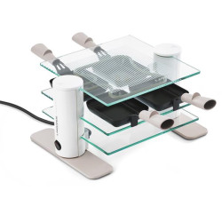 LAGRANGE - Raclette 4 personnes - Transparence Minéral - 009408