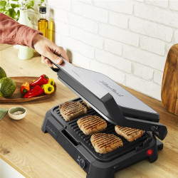 TEFAL - GRILL VIANDE  3EN1 XL 2000W TH° PLAQUE AMOVIBLE NOIR