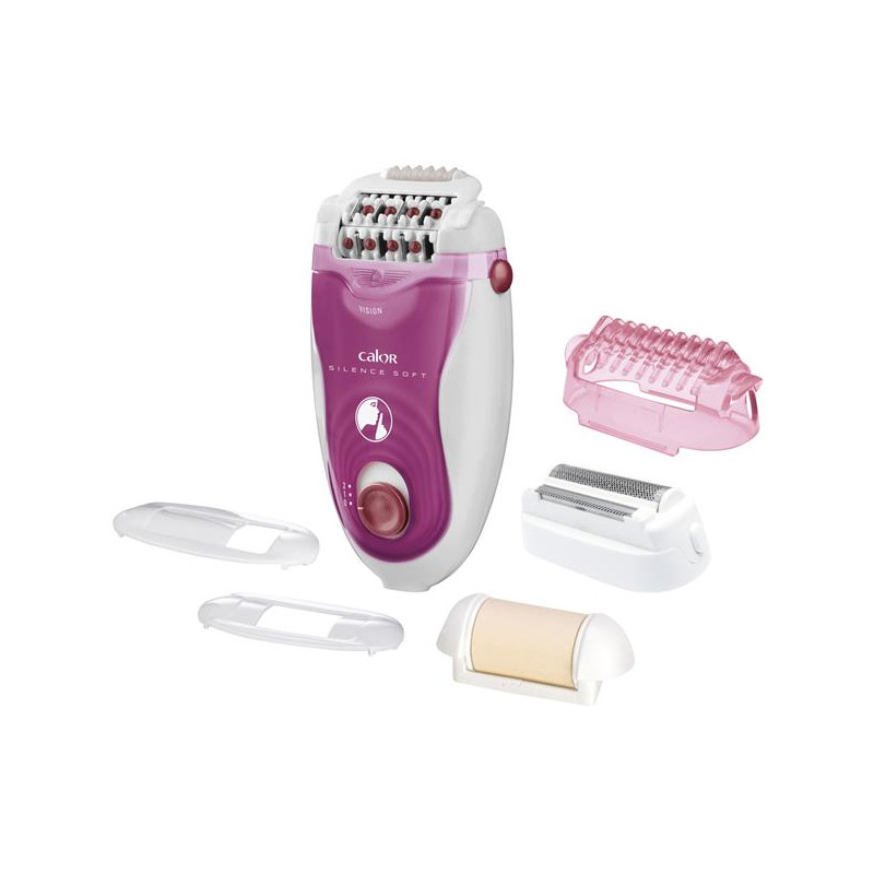 CALOR - Épilateur Fuchsia - Silent Soft - EP5660C0