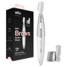 BRAUN - Mini-tondeuse de précision pour sourcils - FG1106