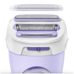 BRAUN - Rasoir Blanc & Violet- Silk Epil Lady Shave - LS5560