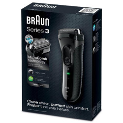BRAUN - Rasoir à grille - Séries 3 - 3020SNOIR