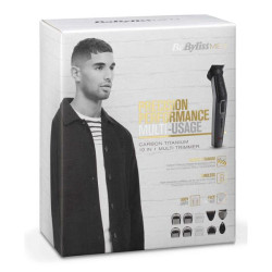 BABYLISS - Tondeuse multi-usages - 10 en 1 Carbon Titanium - MT727E