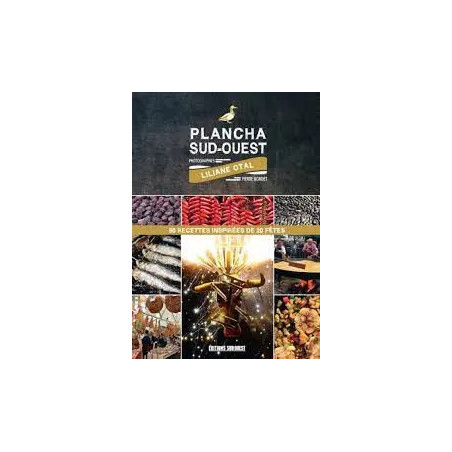 LIVRE RECETTE PLANCHA EDITIONS SUD OUEST