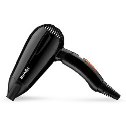 BABYLISS - Sèche-cheveux de voyage Noir - Travel Dry 2000 - 5344E