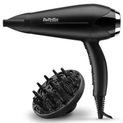 BABYLISS - Sèche-cheveux Babyliss Paris Noir - Turbo Smooth - D572DE