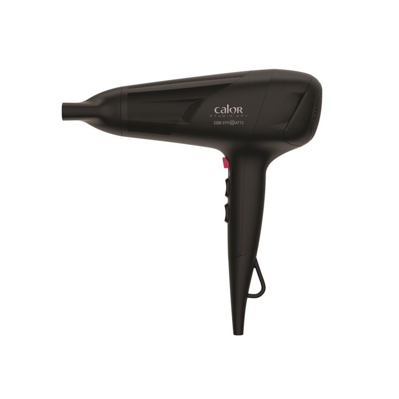 CALOR - Sèche-cheveux Noir & Rose - Studio Dry - CV5803C0