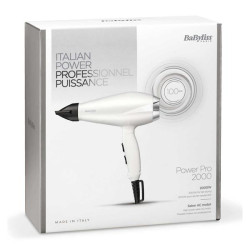BABYLISS - Sèche-cheveux Blanc  - Speed Pro 2000 - 6704WE