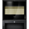 POÊLE À BOIS LEMAN 8kW ACIER NOIR