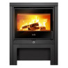 POÊLE À BOIS HAUT LEMAN 8kW ACIER