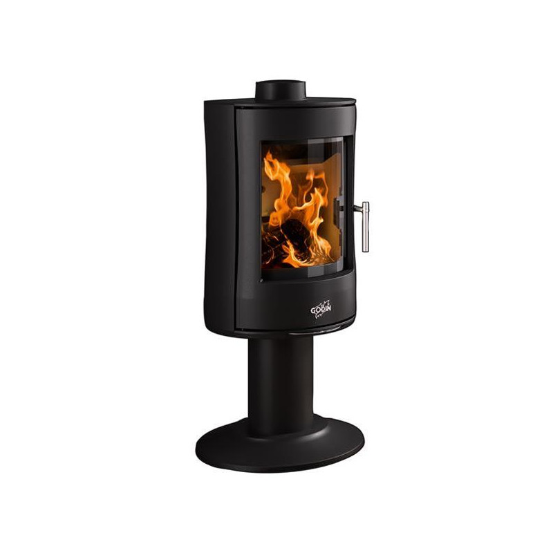 GODIN - Poêle à bois longiligne 388145ANTH