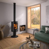 GODIN - Poêle à bois longiligne 388145ANTH