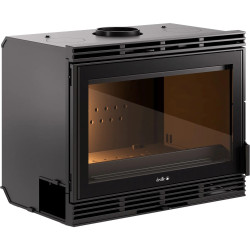 INSERT BOIS AURORE PLUS 70 TURBO 8kW ANTHRACITE