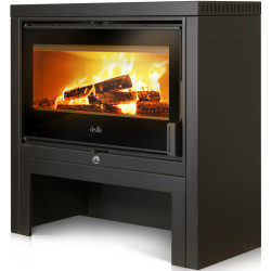 POÊLE À BOIS CASTILLON 11kW NOIR