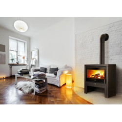 POÊLE À BOIS CASTILLON 11kW NOIR