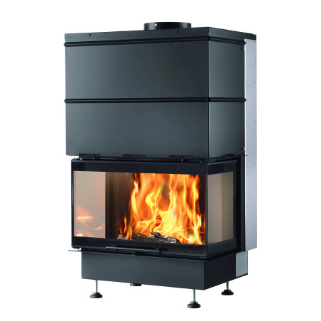 FOYER BOIS BAYARD 80 NOIR 3 COTES VITRES DEVILLE