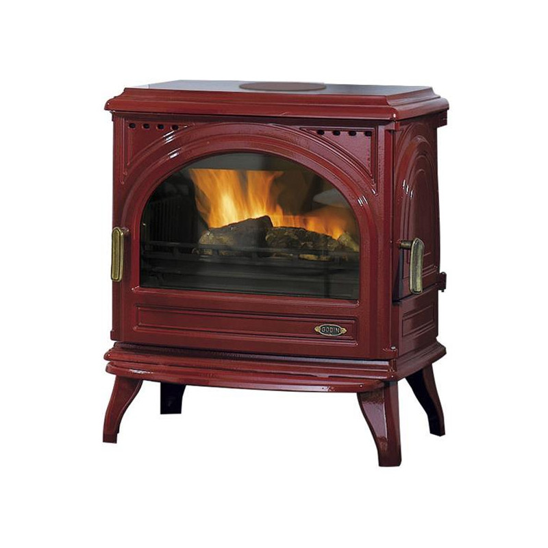 GODIN - Poêle à bois vintage 366102PRUNE