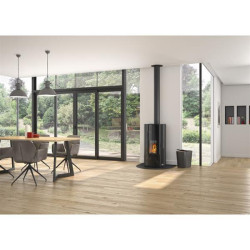 GODIN - Poêle à granulés 490329NOIR