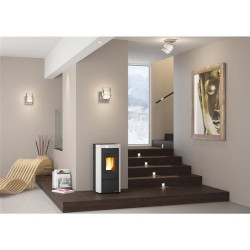 NORDICA EXTRAFLAME - Poêle à granulés MOIRAEVOBLANC