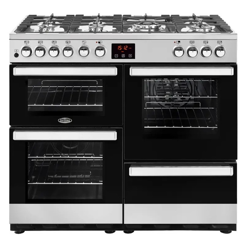 PIANO DE CUISSON COOKCENTRE LARGEUR 100CM MIXTE INOX