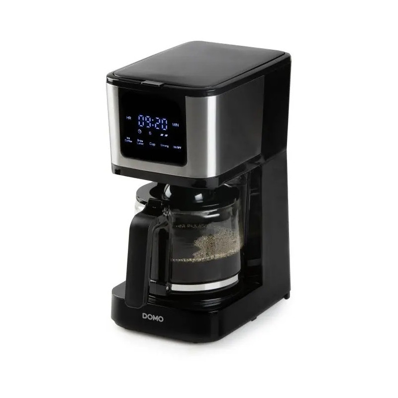 CAFETIÈRE DO733K 1,25L 10 TASSES MUG 400ML COMMANDES TACTILES/ÉCRAN LED FILTRE PERMANENT