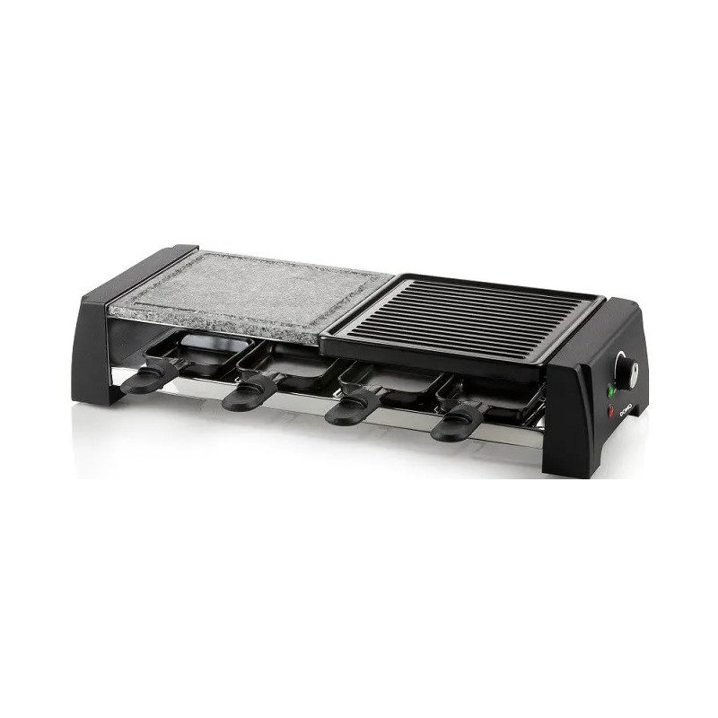 RACLETTE DEMI GRILL PIERRE RECT DOMO DO9190G