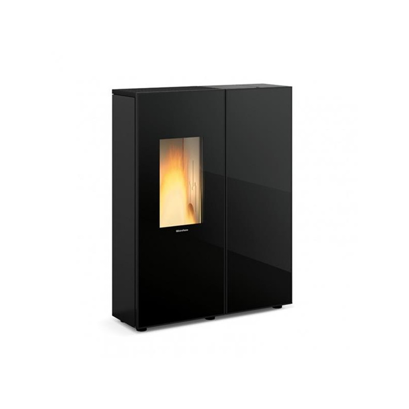 NORDICA EXTRAFLAME - Poêle à granulés électronique - SHARONPLUSCXCRYSTALNOIR